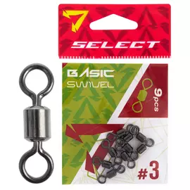 Вертлюжок Select Basic Swivel #3 (9 шт / уп), Размер: #3 (15.5 мм), фото 